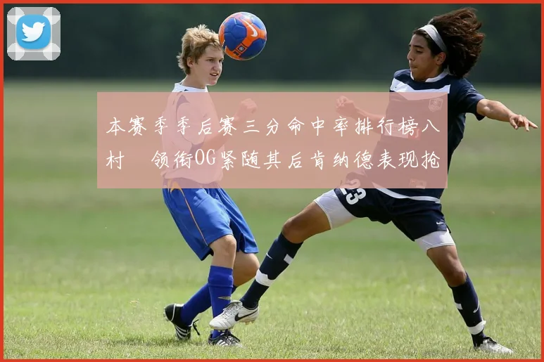 本赛季季后赛三分命中率排行榜八村塁领衔OG紧随其后肯纳德表现抢眼