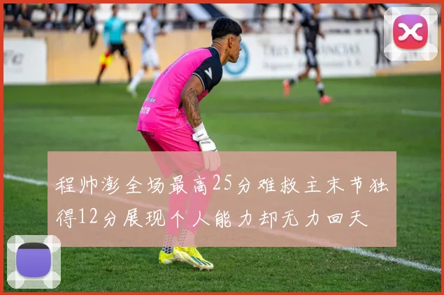 程帅澎全场最高25分难救主末节独得12分展现个人能力却无力回天